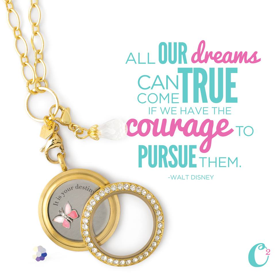 It's Your Destiny Inscriptions Origami Owl Living Locket available at StoriedCharms.com