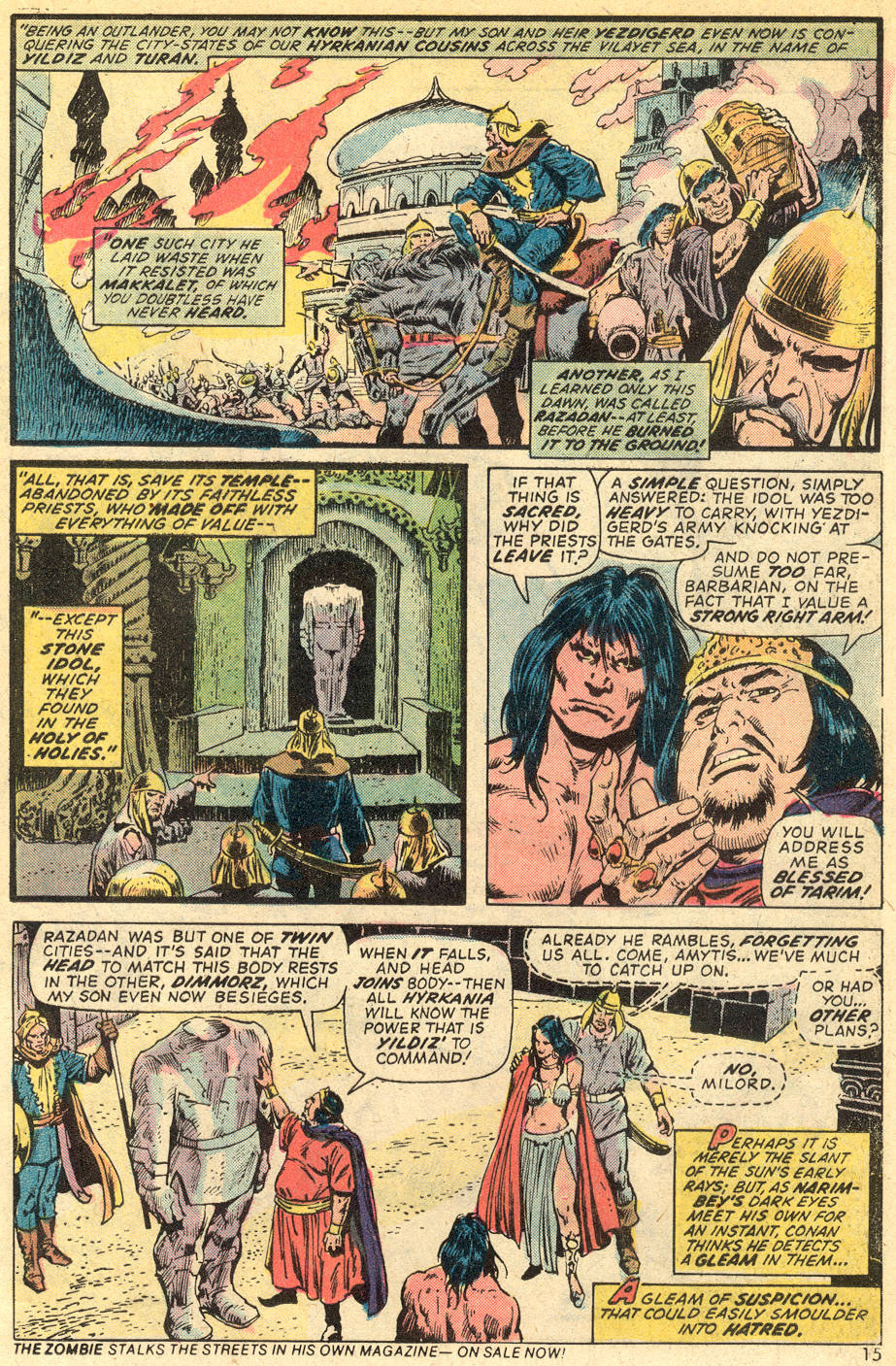 Read online Conan the Barbarian (1970) comic -  Issue #36 - 10