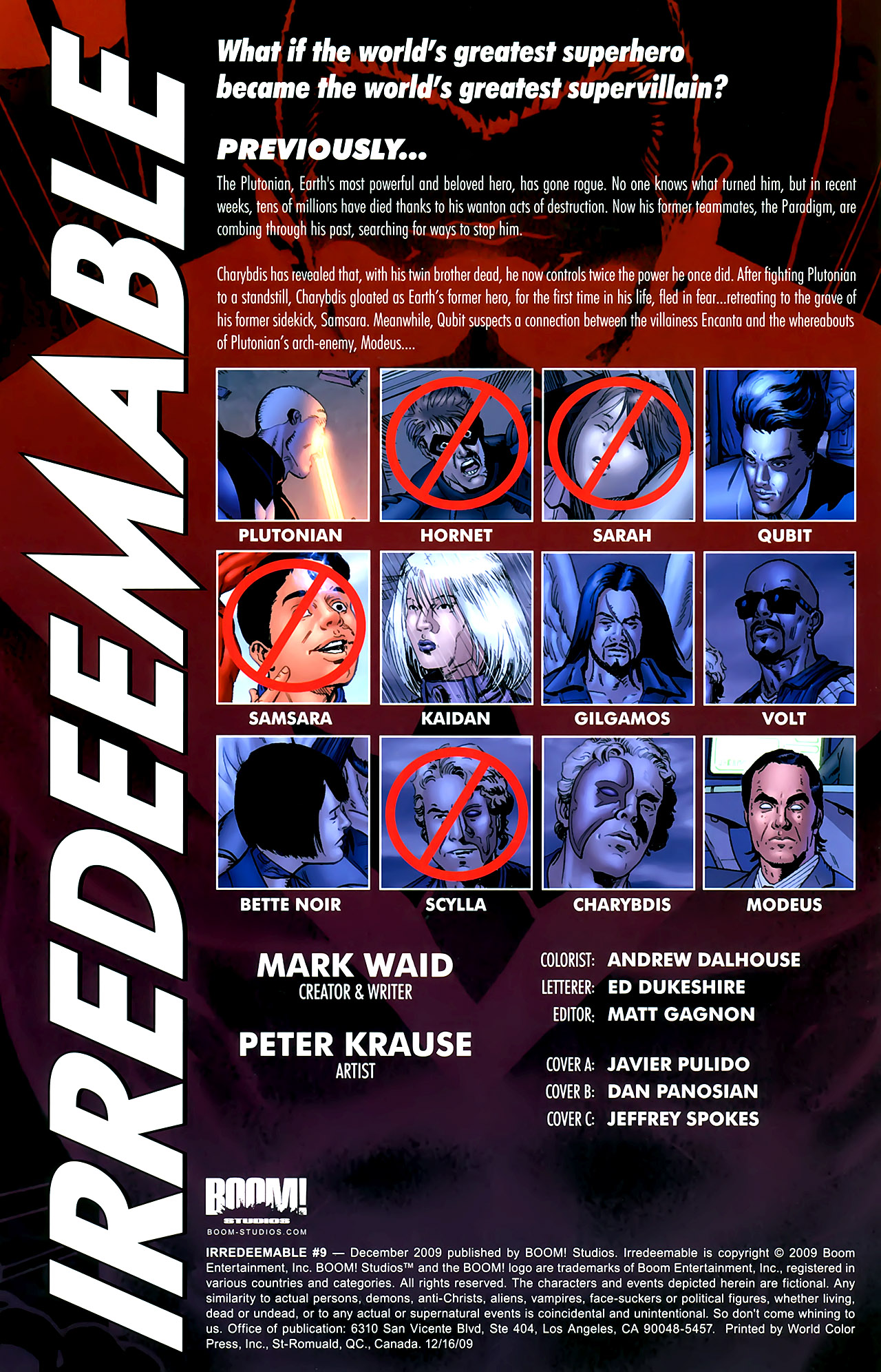 Read online Irredeemable comic -  Issue #9 - 3