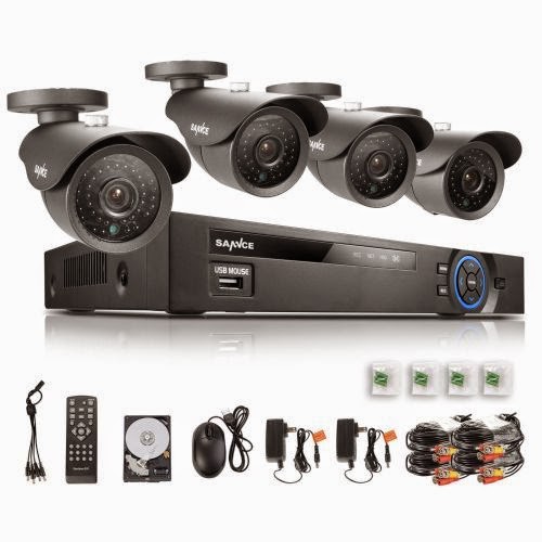 SANNCE 8CH Full 960H Video DVR Camera CCTV Home Surveillance System Review