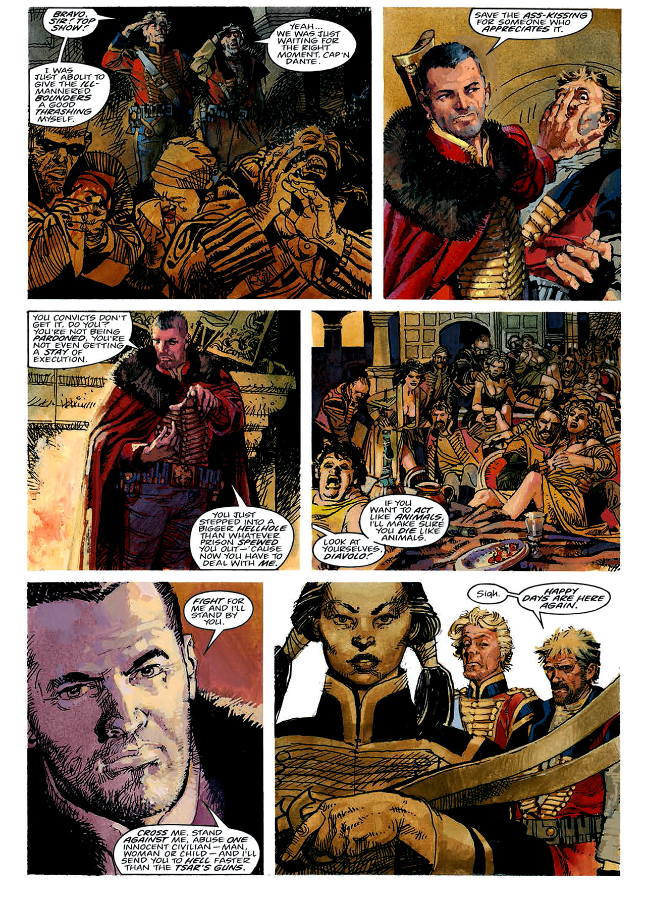 Read online Nikolai Dante comic -  Issue # TPB 4 - 22