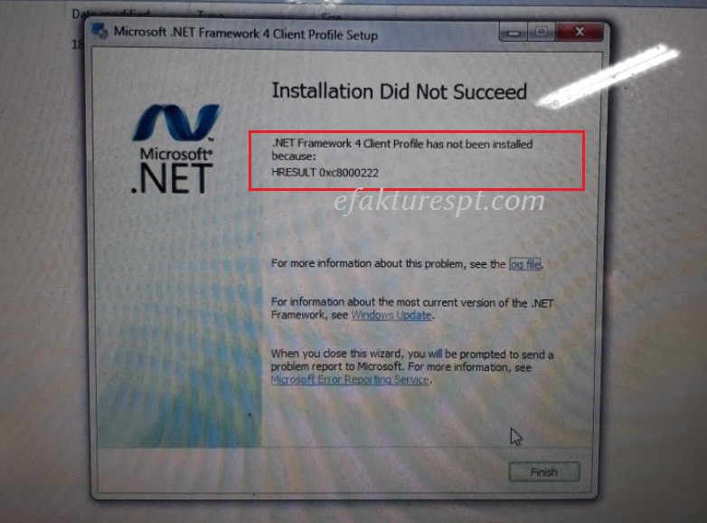 net framework 4.5 1 installation did not succeed