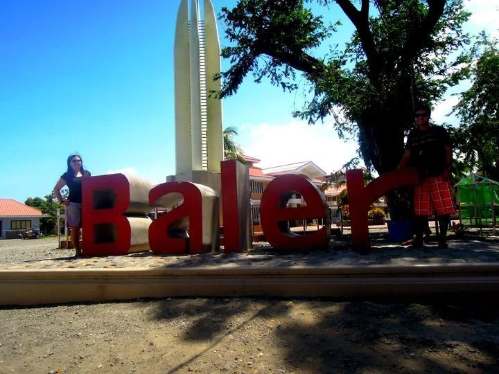 Town marker of Baler