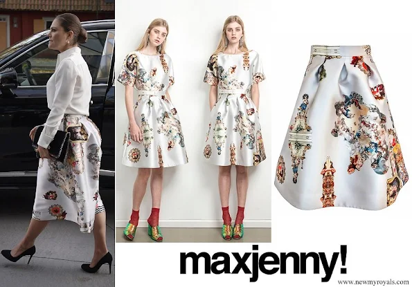 Crown Princess Victoria wore Maxjenny Sicily Skirt