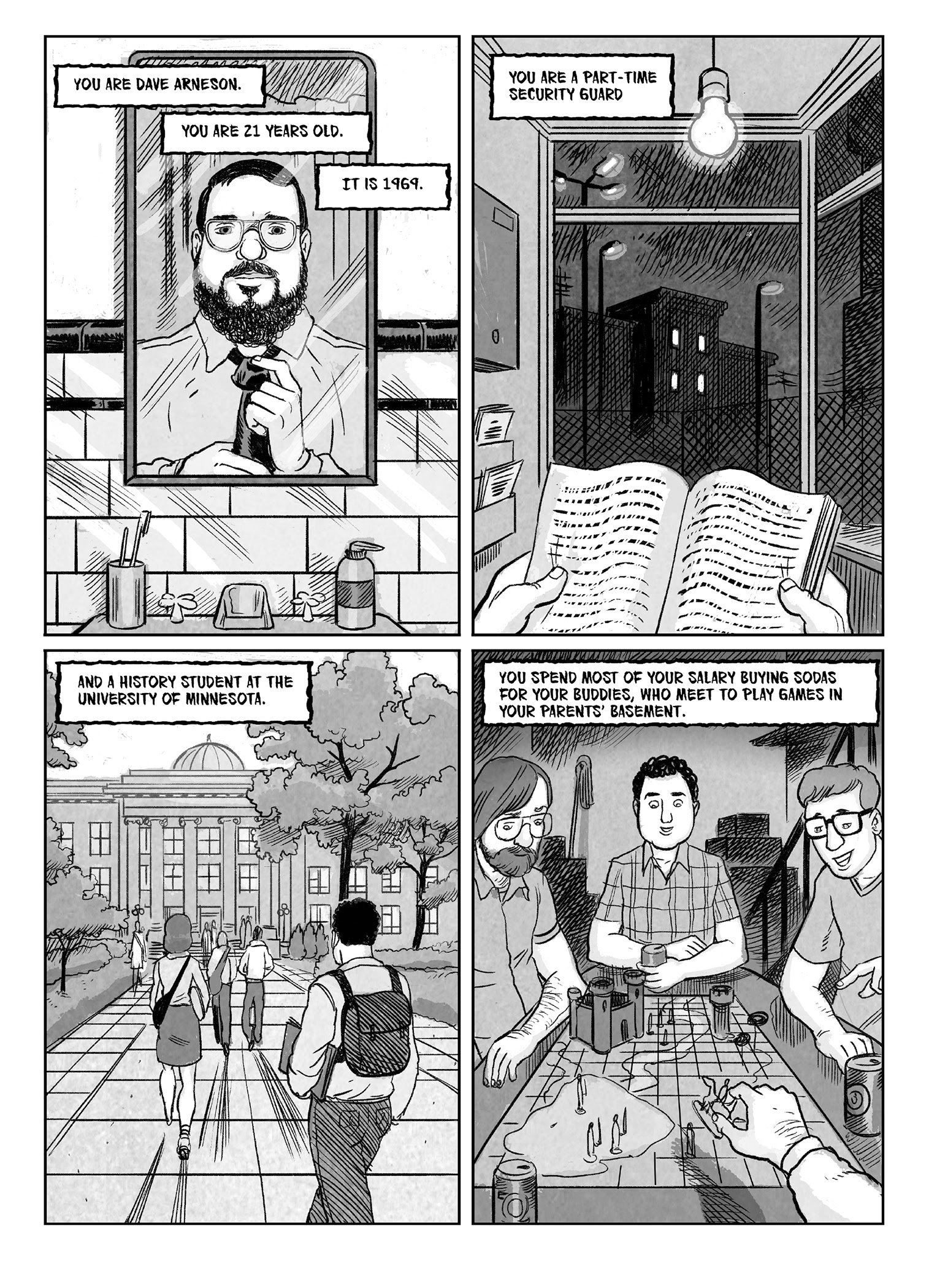 Read online Rise of the Dungeon Master: Gary Gygax and the Creation of D&D comic -  Issue # TPB - 46
