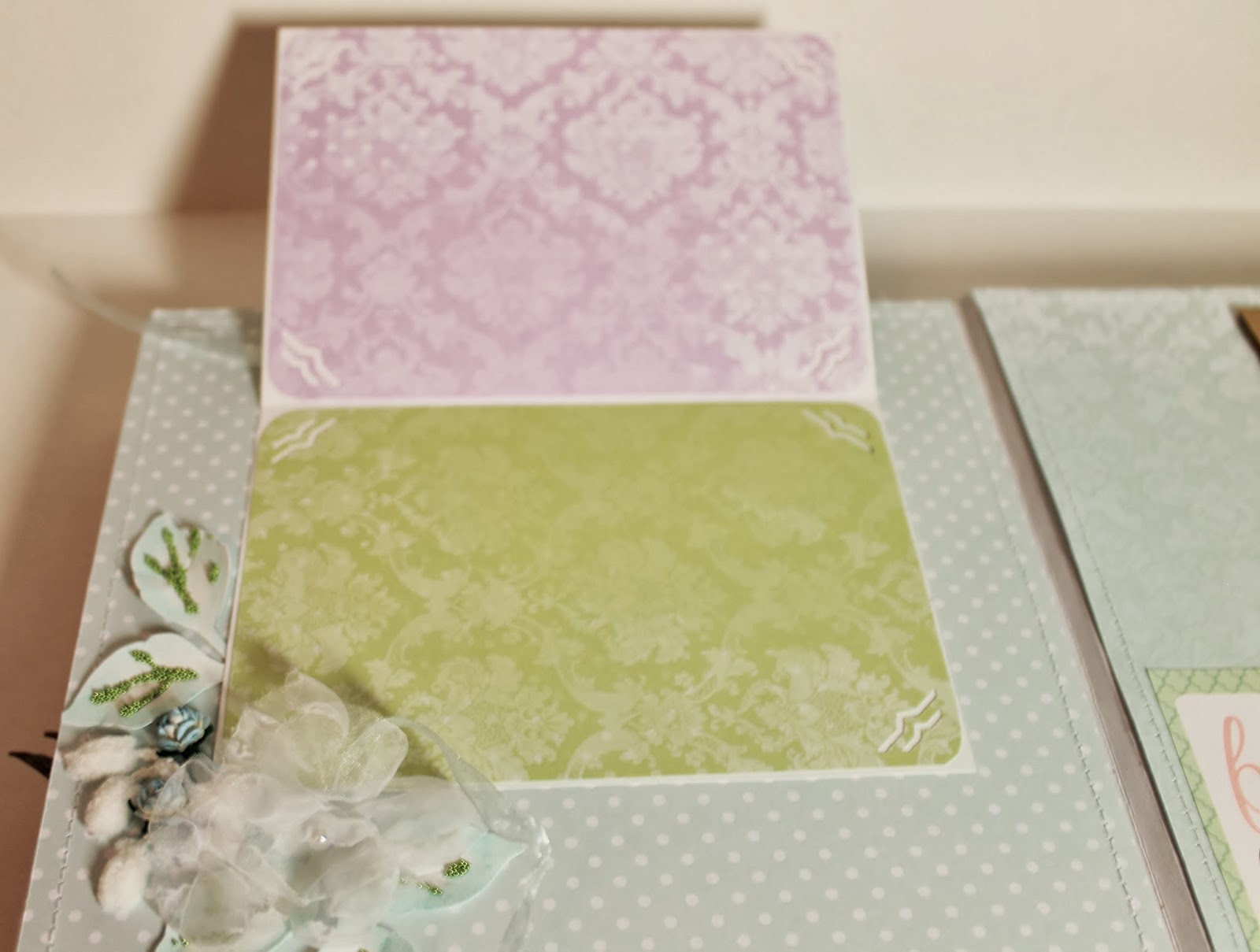 Нежный альбом для малышки (скрап альбом)