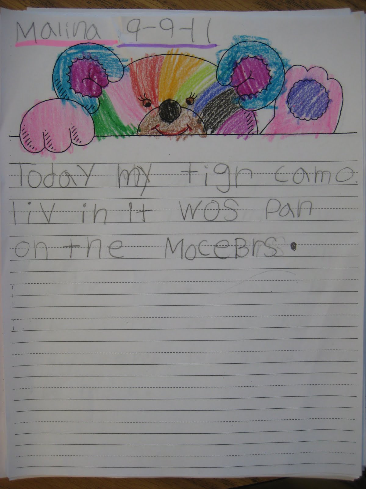 essay on my favourite toy teddy bear