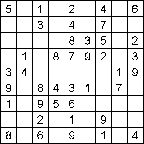 Printable Soduko Puzzles