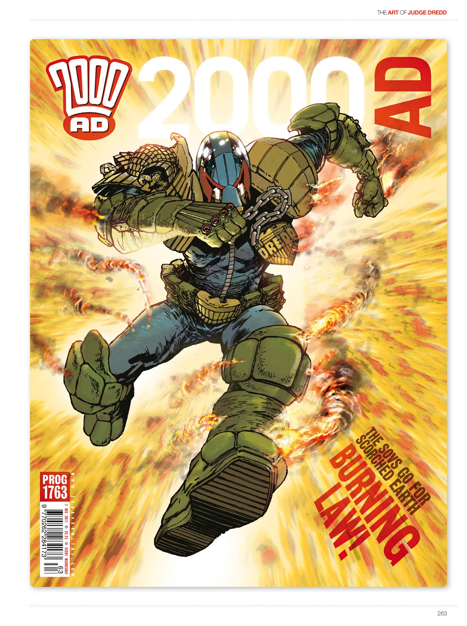 Read online The Art of Judge Dredd: Featuring 35 Years of Zarjaz Covers comic -  Issue # TPB (Part 3) - 80
