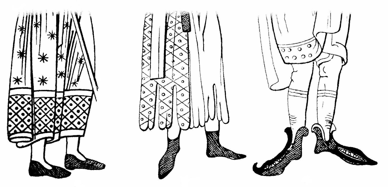 Романский период (IX—XII ВВ.) Костюм