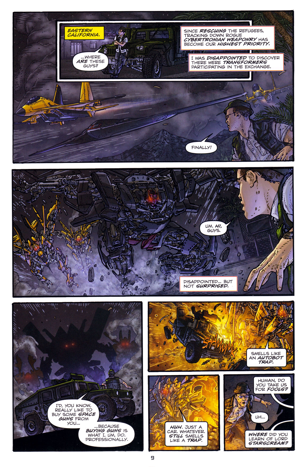 Read online Transformers: Dark of the Moon Rising Storm comic -  Issue #1 - 12