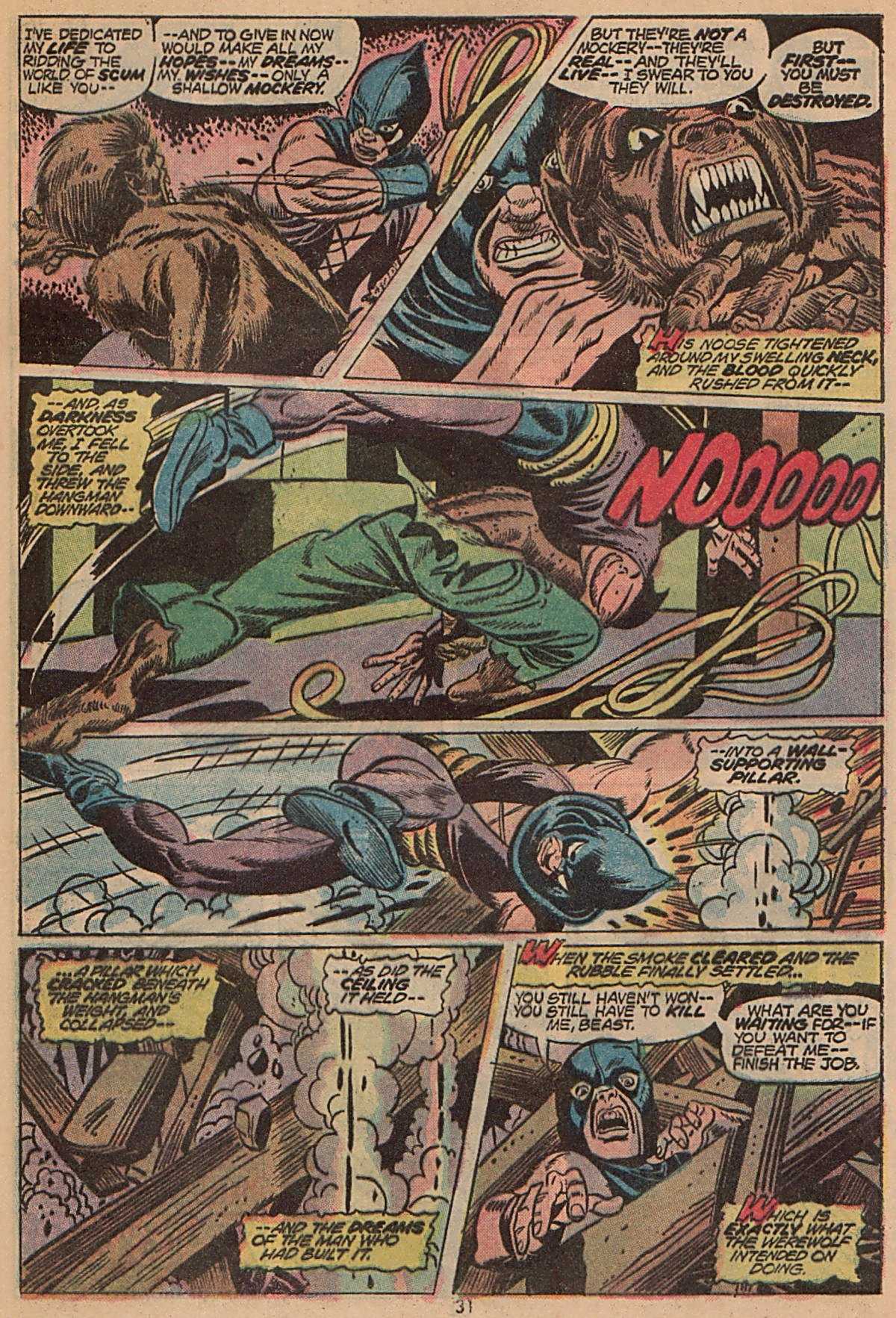 Read online Werewolf by Night (1972) comic -  Issue #12 - 21