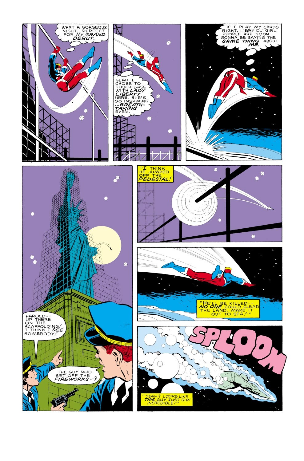 Read online Captain America (1968) comic -  Issue #323 - 3