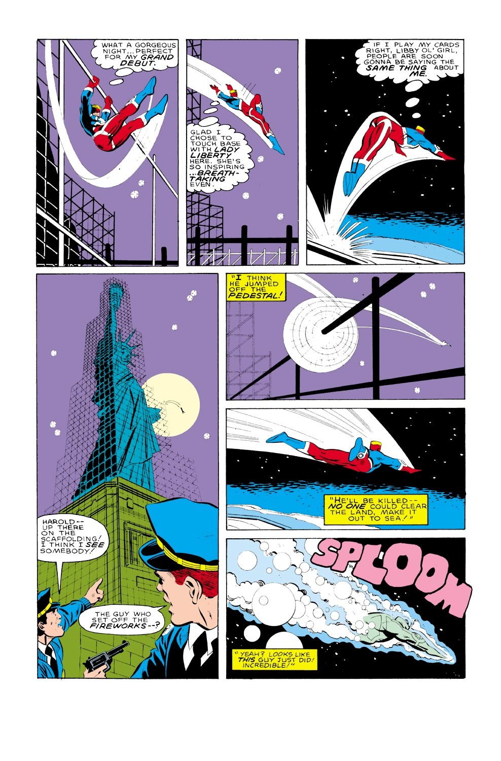 Read online Captain America (1968) comic - Issue #323 - 3