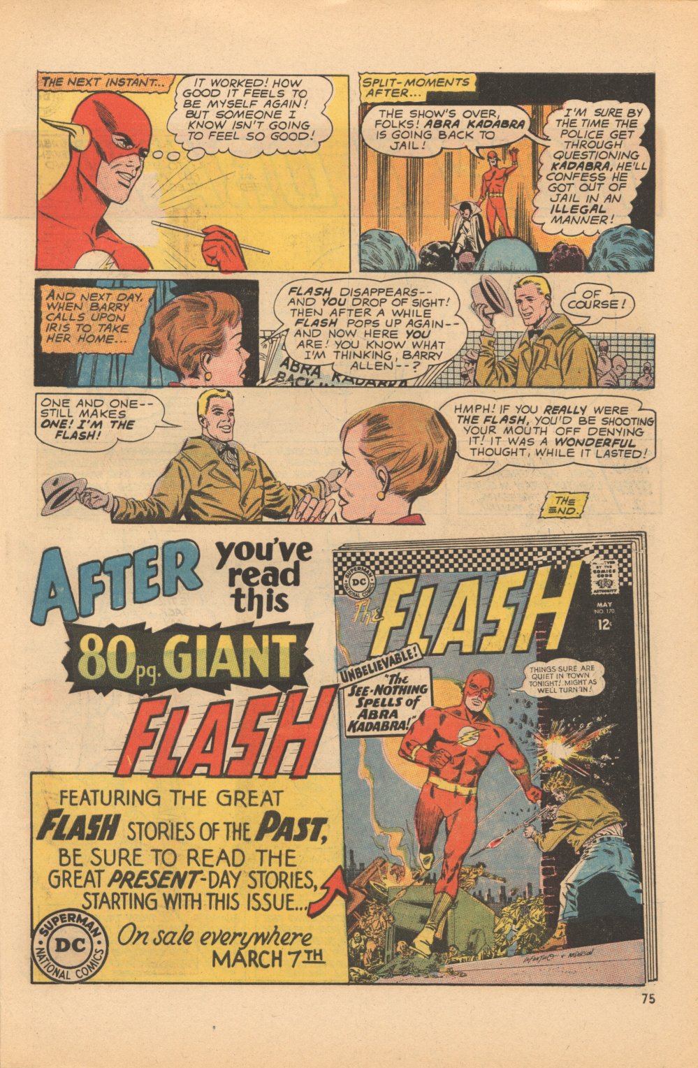 Read online The Flash (1959) comic -  Issue #169 - 77