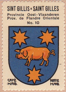 origine image : albums Koffie Hag - Wapens van het Koninkrijk België /Armorial du Royaume de Belgique (1931)