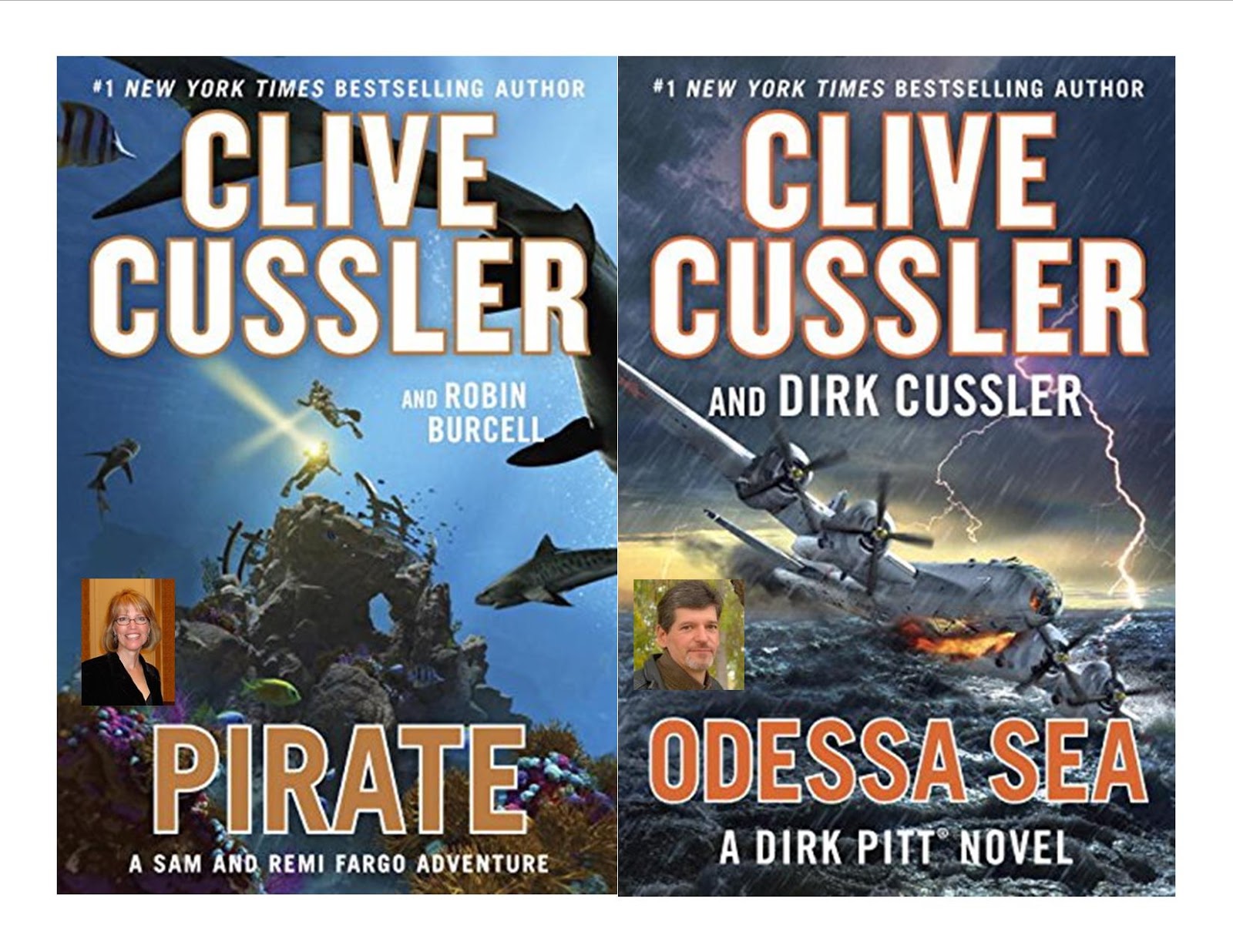 Clive Cussler Book Collecting Hardcover and Paperback releases for 2017