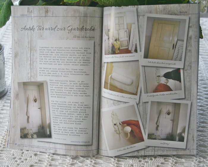 Lovely Vintage: Neues Lovely Vintage DIY: Antike Tür wird zur Shabby ... Lovely Vintage: Neues Lovely Vintage DIY: Antike Tür wird zur Shabby ...