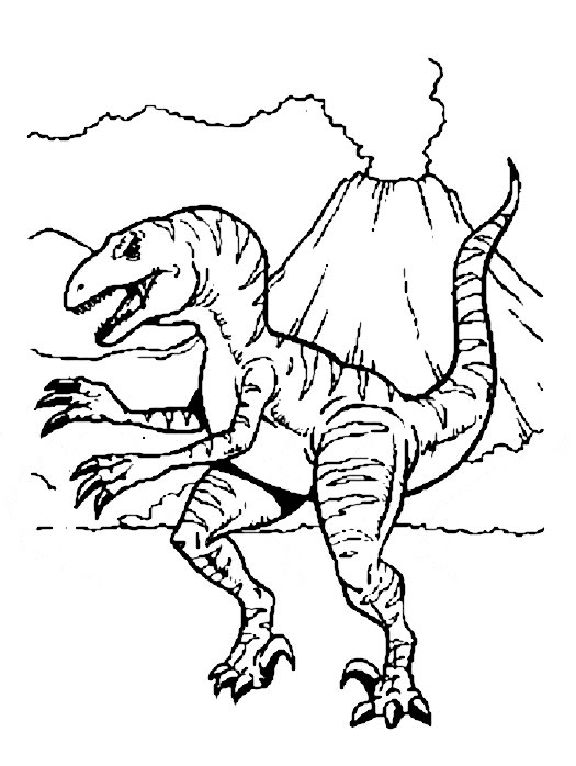 Featured image of post Velociraptor Desenho De Dinossauro Para Colorir