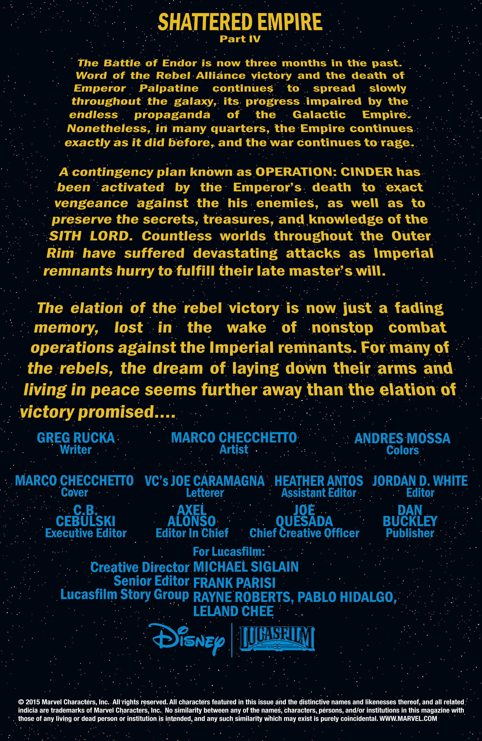 Read online Journey to Star Wars: The Force Awakens - Shattered Empire comic -  Issue #4 - 2