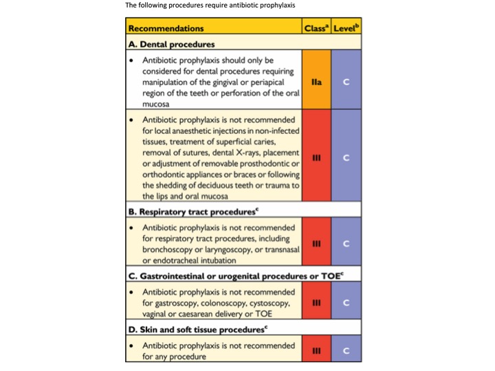Dr Ian Beeton European guideline on antibiotic prophylaxis prior to