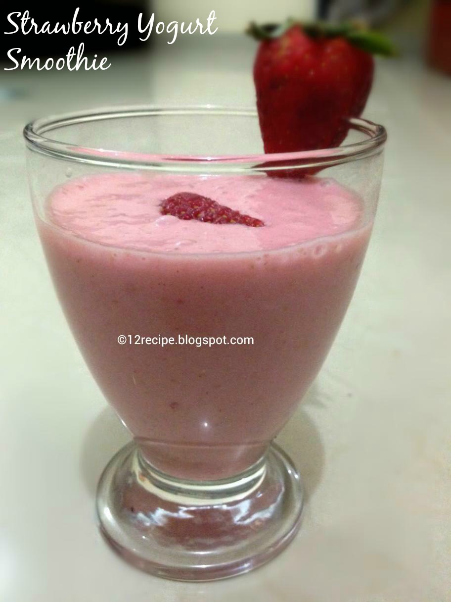 Strawberry Yogurt Smoothie Recipe Book