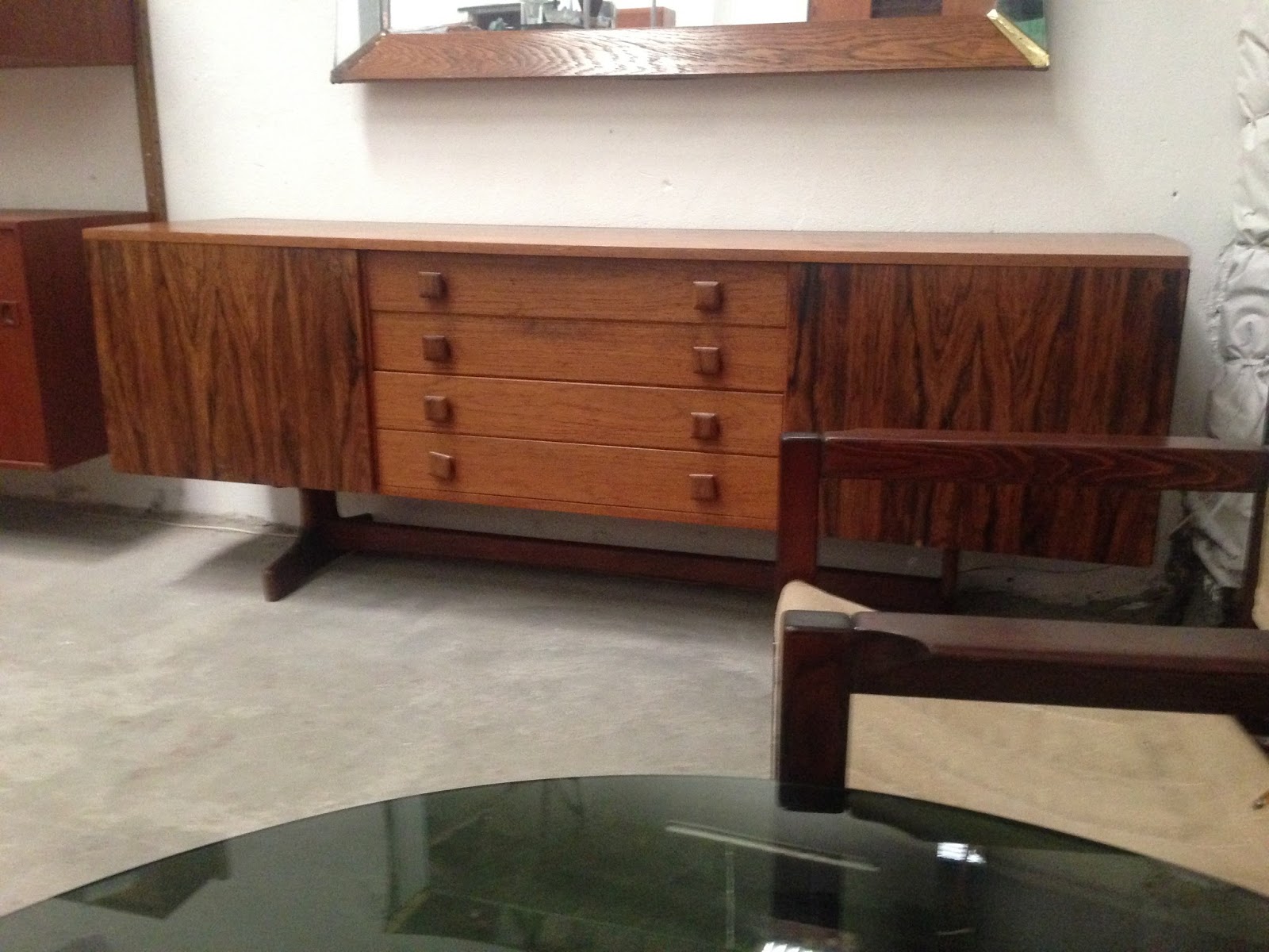 Vintage Furniture Ireland OCD Vanson Rosewood and Teak Sideboard Robert MacArthur Peter Hayward