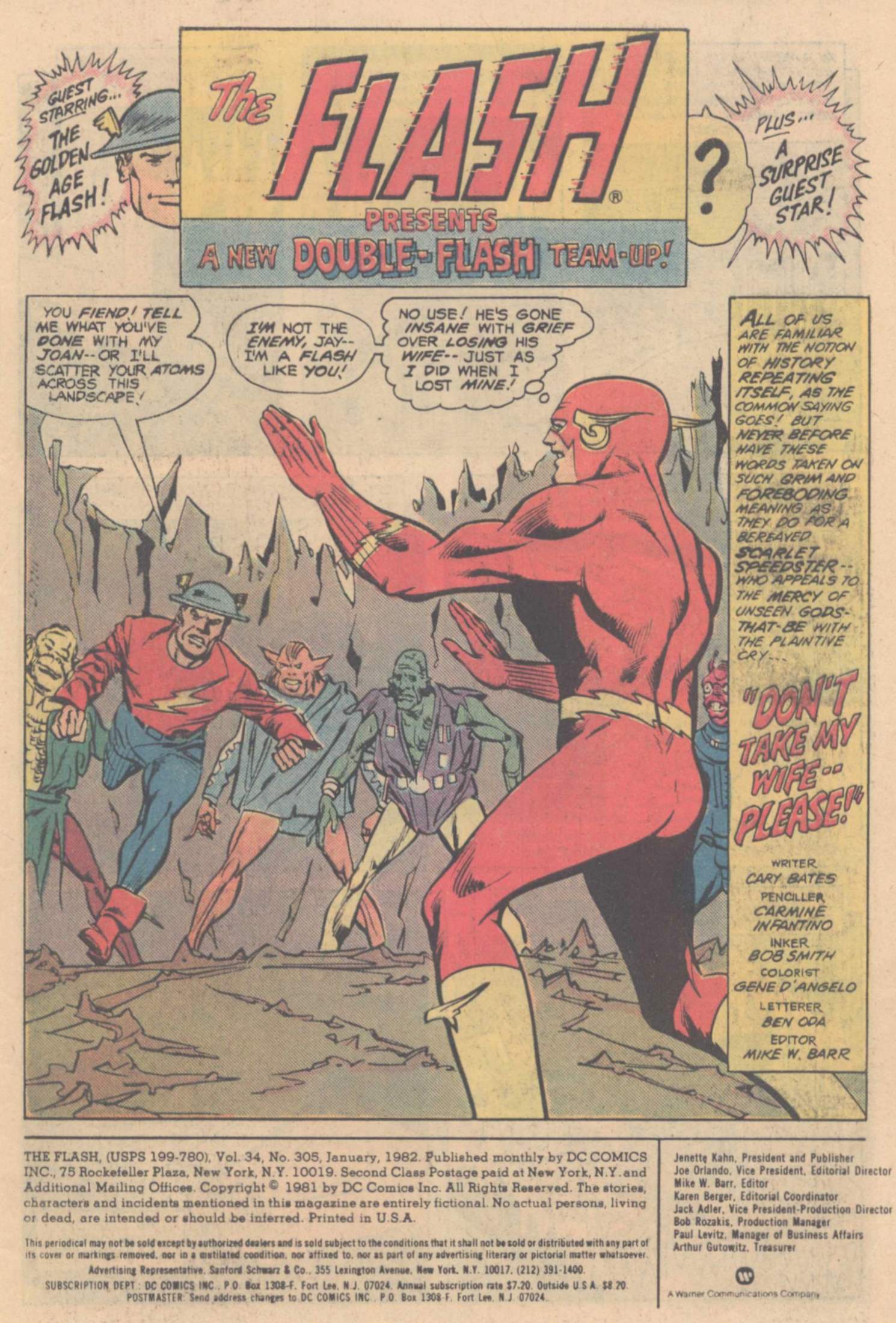 Read online The Flash (1959) comic -  Issue #305 - 3