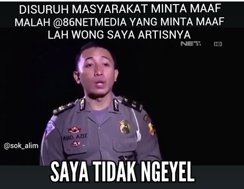 Meme Kocak Polisi Tilang Sopir Taksi ‘Saya Tidak Ngeyel’ Ini Dijamin Bikin Ngakak Meme Kocak Polisi Tilang Sopir Taksi ‘Saya Tidak Ngeyel’ Ini Dijamin Bikin Ngakak