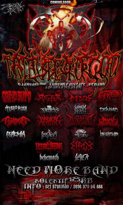 TRIBUTE TO GOD (show our influence) 15 january 2012 Kemang- jaksel