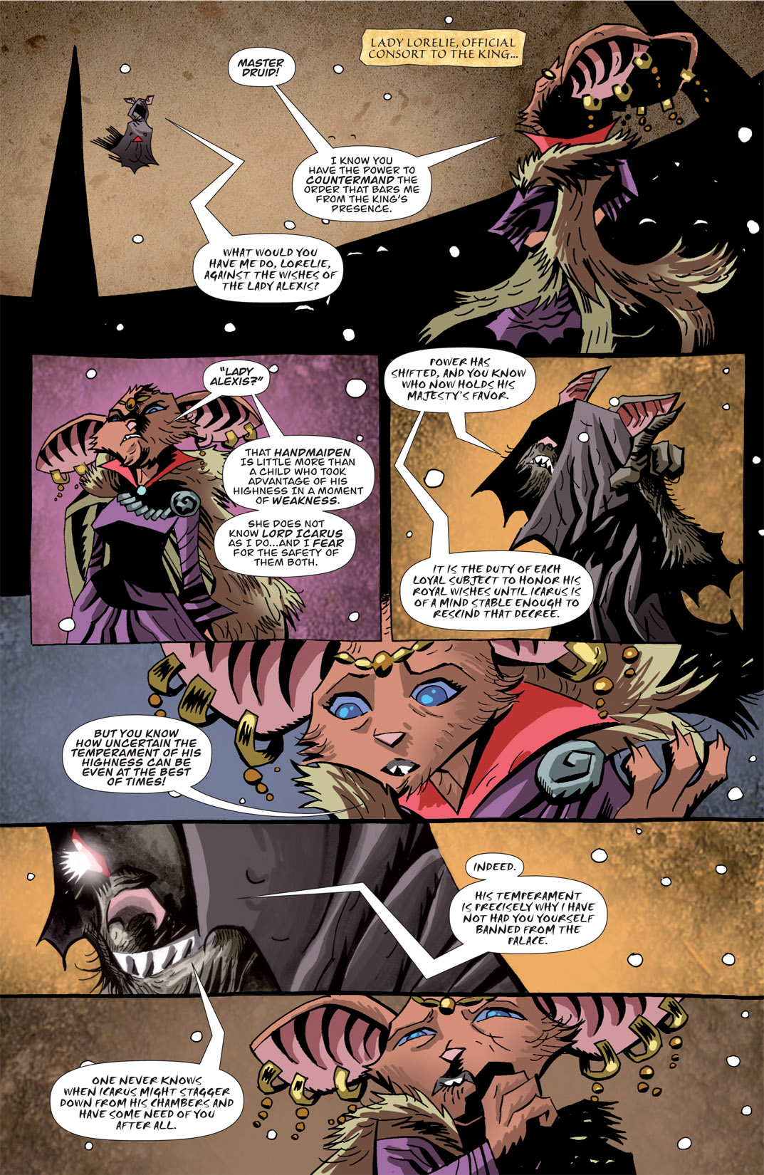 Read online The Mice Templar Volume 3: A Midwinter Night's Dream comic -  Issue #2 - 18