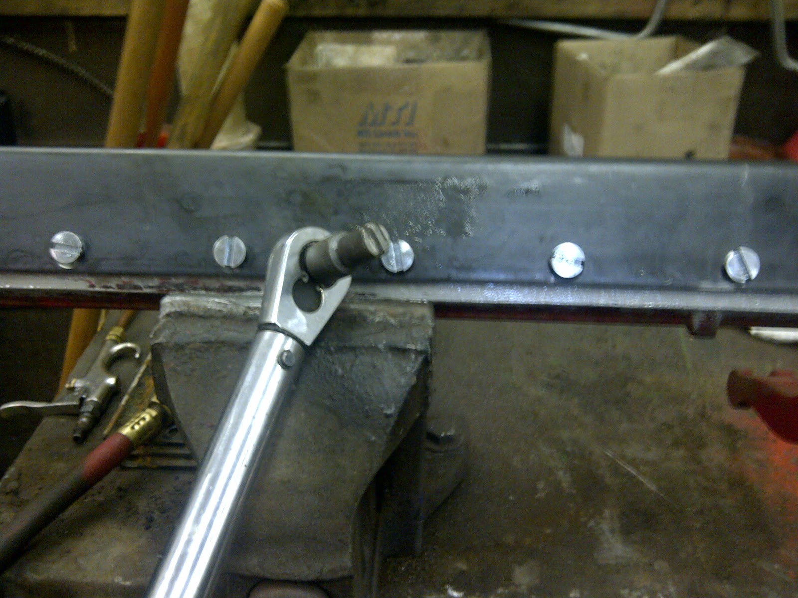 Bobs Shop: Bedknife replacement on 5410 Toro