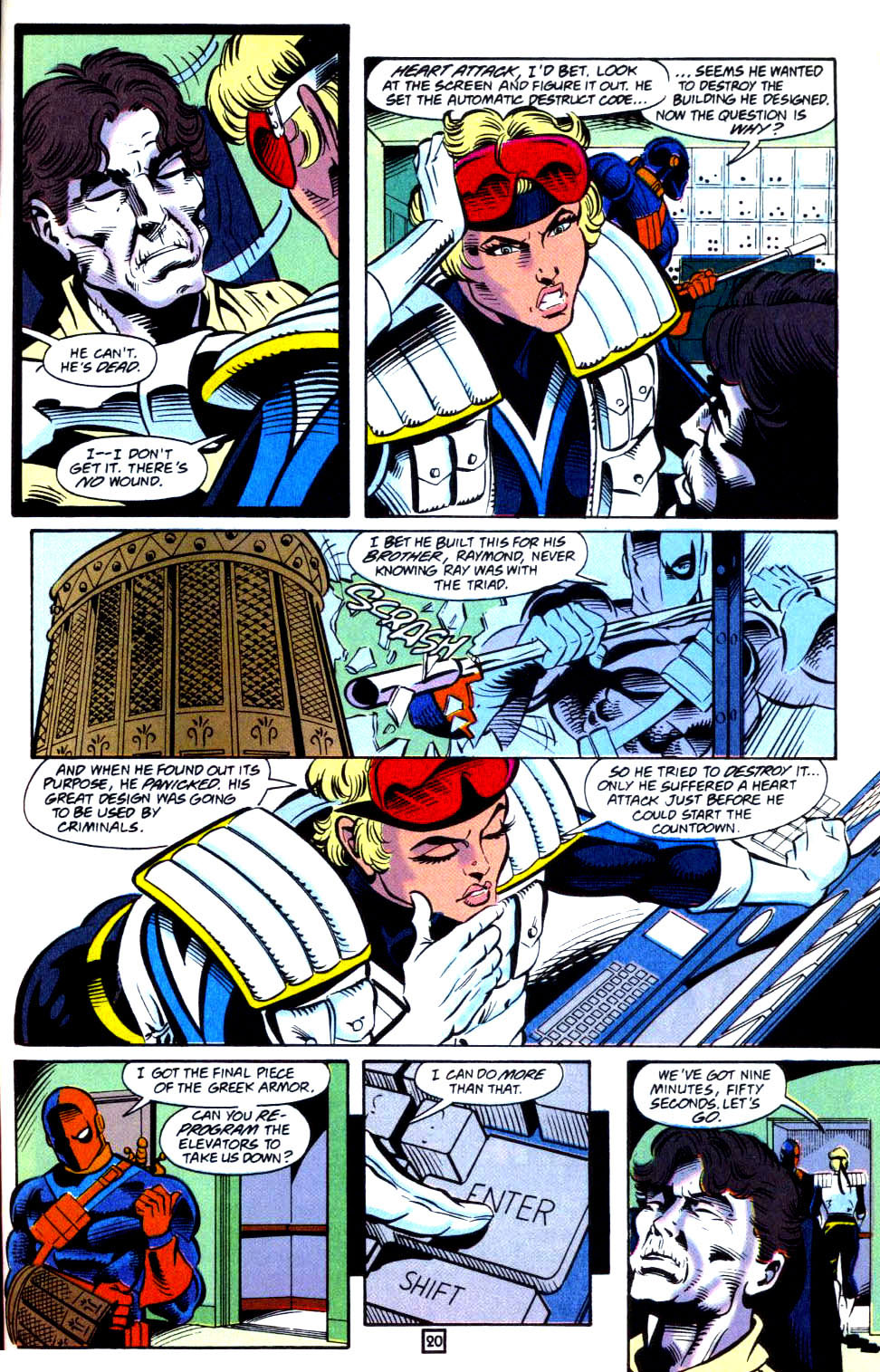 Read online Deathstroke (1991) comic -  Issue #33 - 21