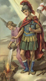 St. Florian, patron of firefighters