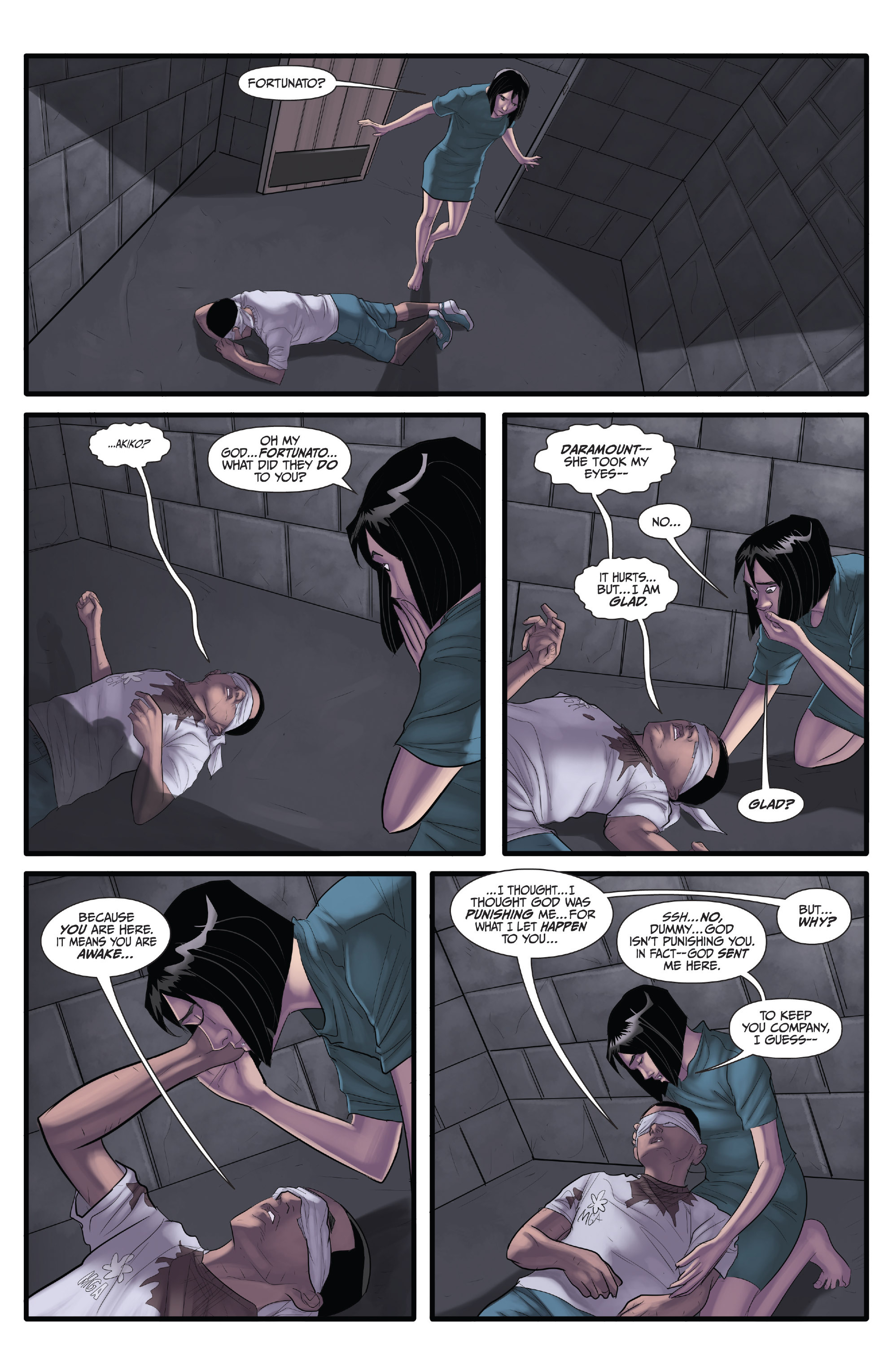 Read online Morning Glories comic -  Issue #37 - 29