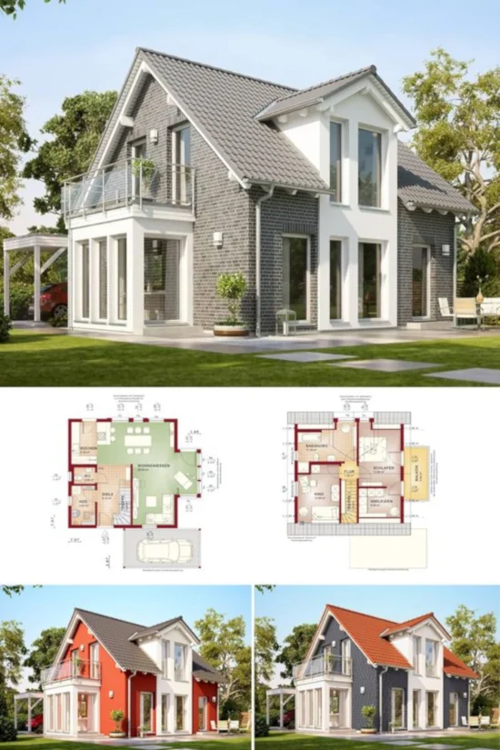 model rumah minimalis idaman plus denah dan penataan interior