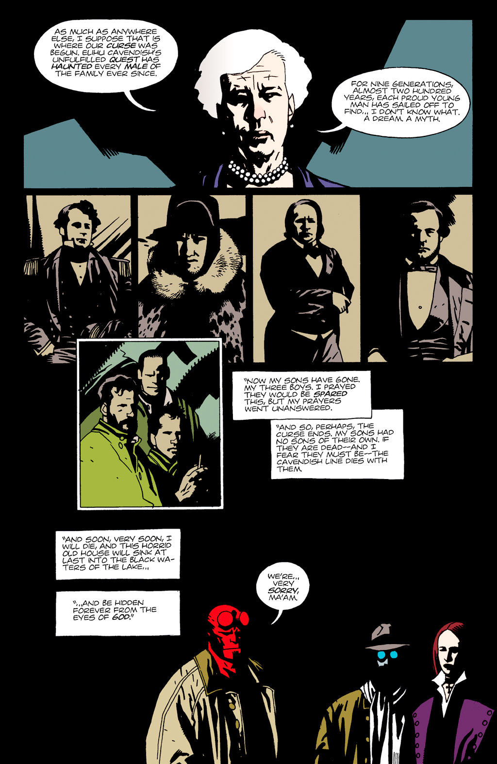 Read online Hellboy: Seed of Destruction comic -  Issue #2 - 7