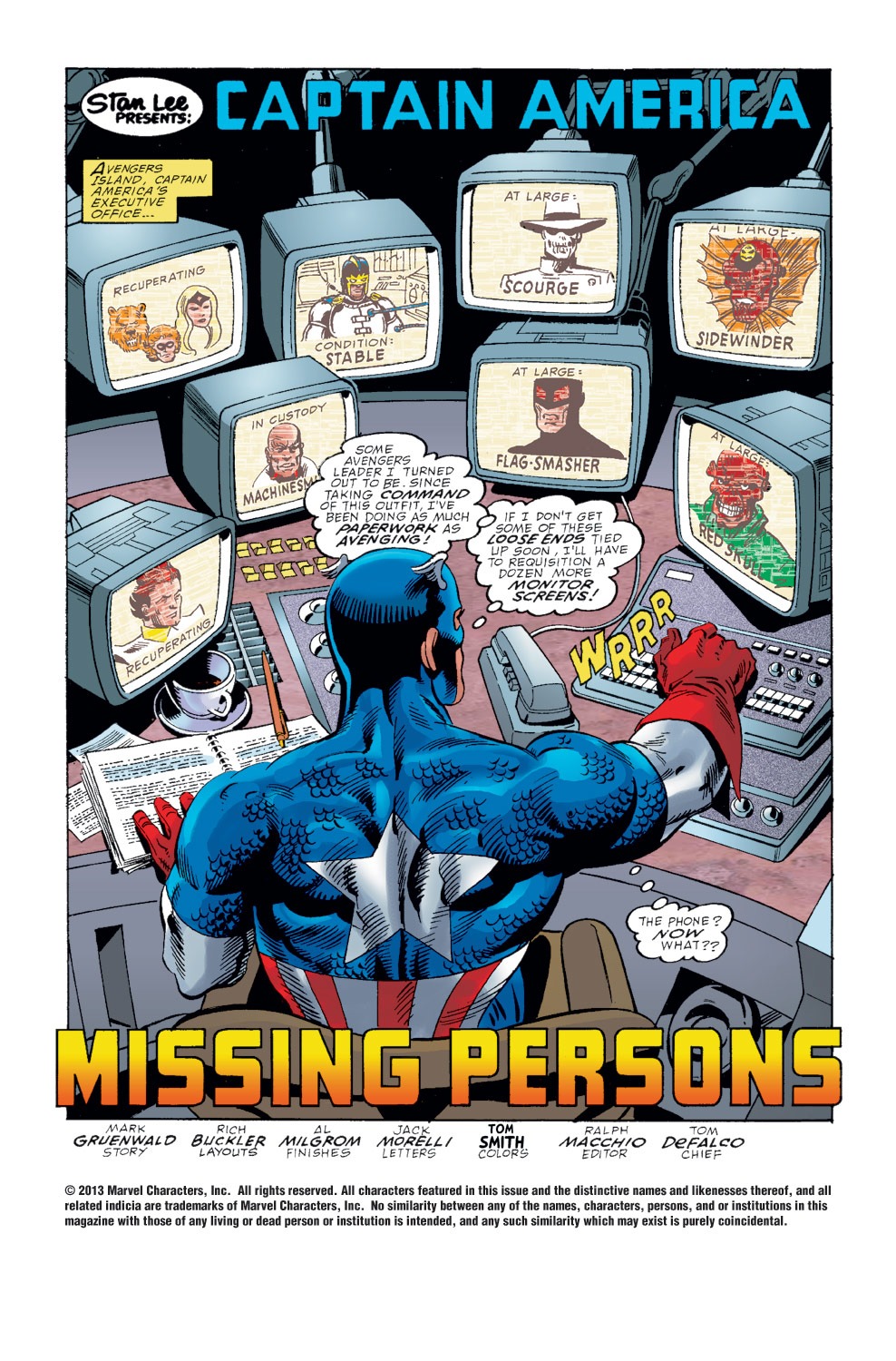 Read online Captain America (1968) comic -  Issue #355 - 2