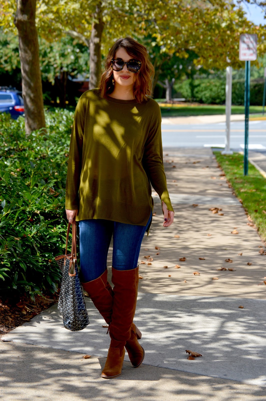 Rosy Outlook: Fall Hues + Fashion Frenzy Link-Up