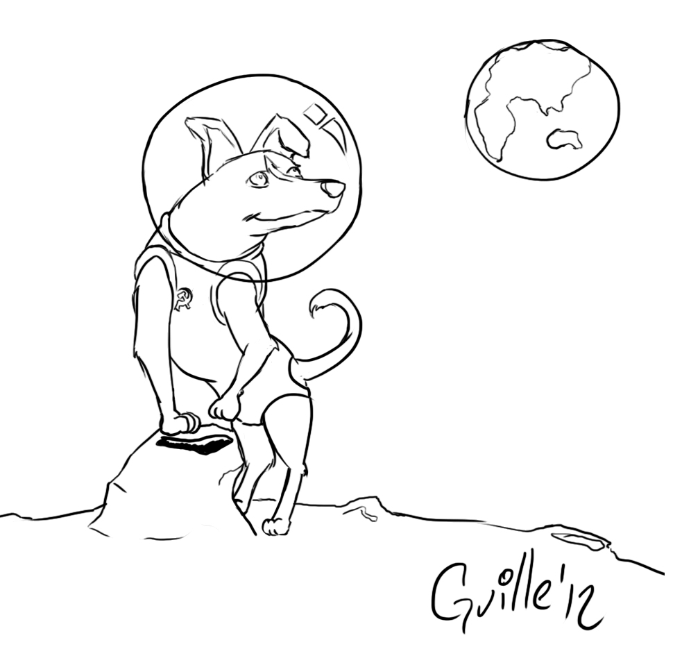 Blame it on Guille: Laika, The Space dog!!!