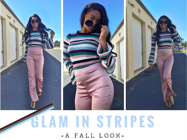 Glam In Stripes: A Fall Look 