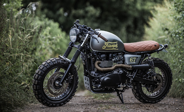 Triumph Bonneville By Down & Out Cafe Racers