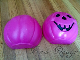 how to make recycled paper mache pumpkin tutorial diy fall halloween thanksgiving crafts 