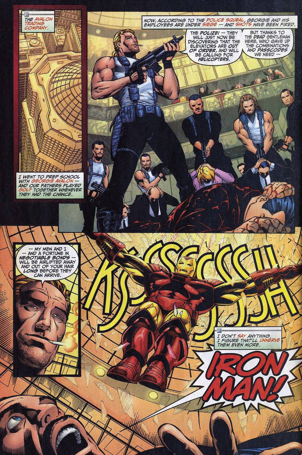 Read online Iron Man (1998) comic -  Issue #1 - 8