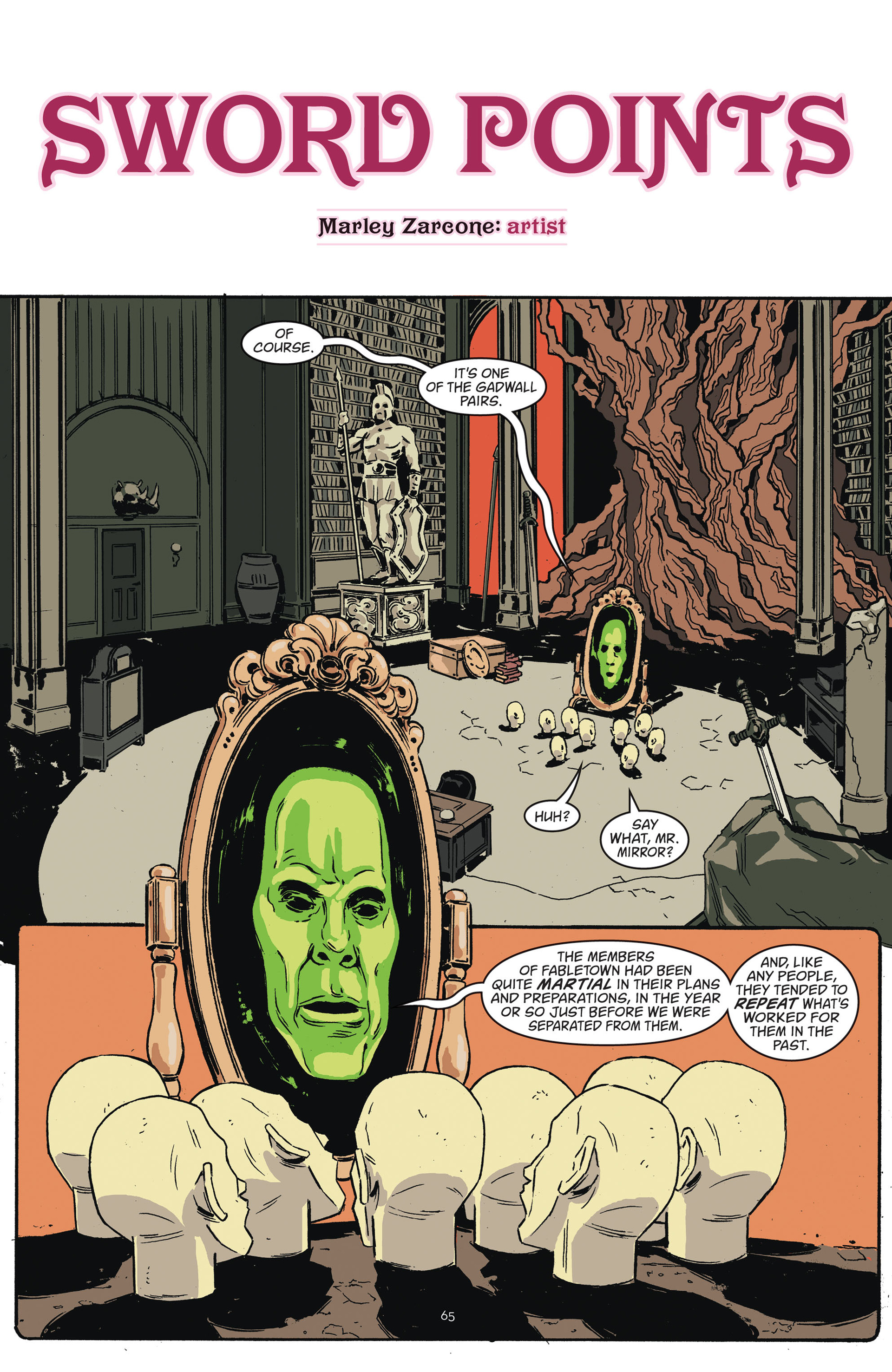 Read online Fairest: In All The Land comic -  Issue # Full - 65