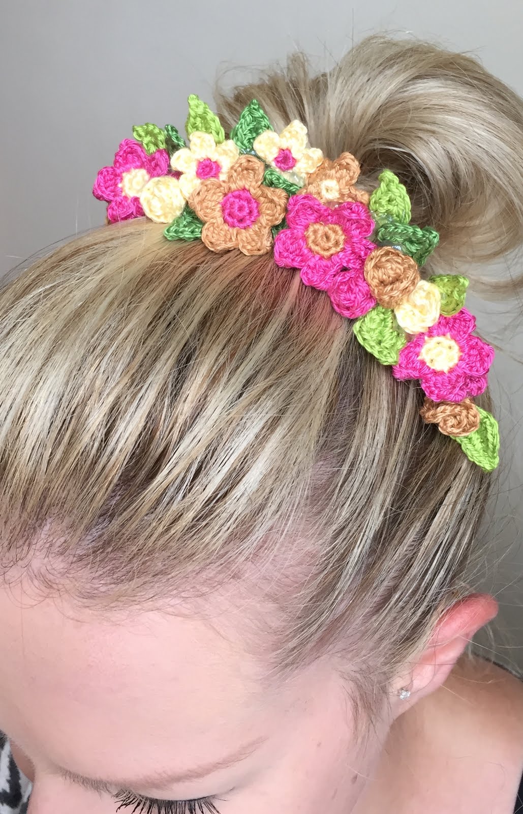 Crochet Flower Crown