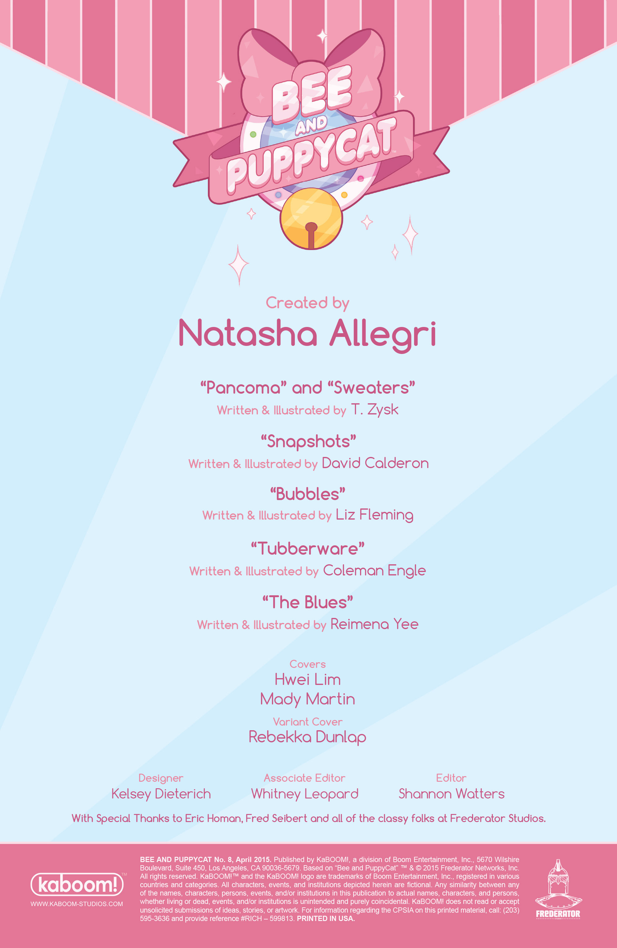 Bee and Puppycat issue 8 - Page 2