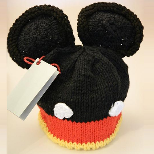 Beautiful Skills Crochet Knitting Quilting Mouse Ears Baby Hat