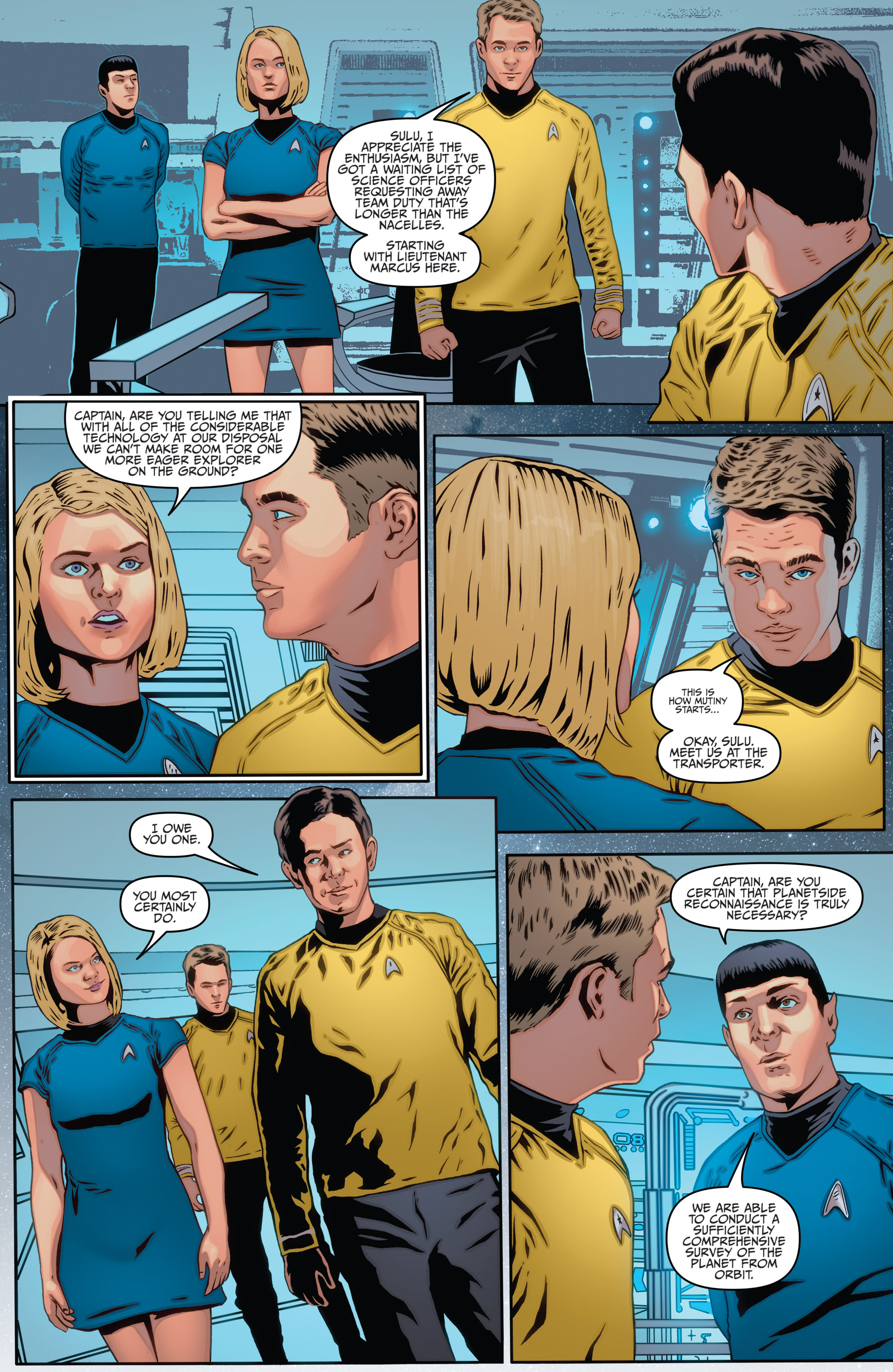 Read online Star Trek (2011) comic -  Issue #33 - 6