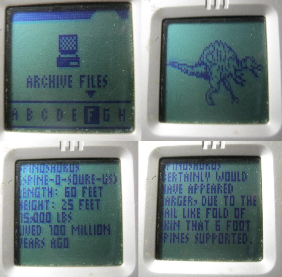 KOKOROGENSOU MONOGATARI: curiousities - the Jurassic Park 3 Dino Dex